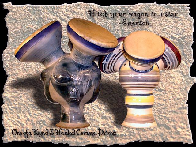 3 Head Ceramic Drums