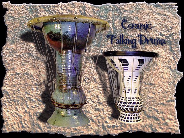 Ceramic Talking Drums
